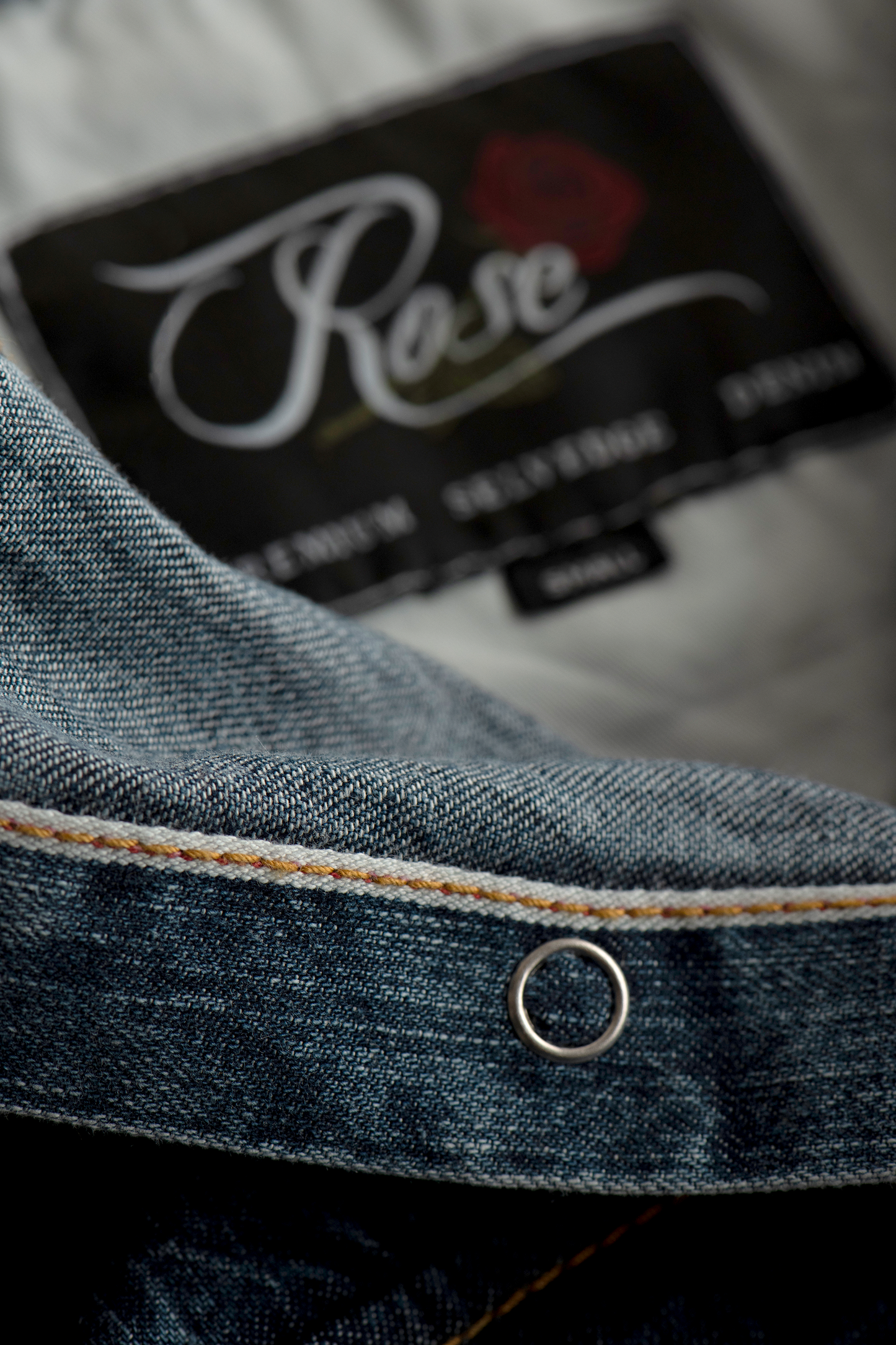 Selvedge Denim Shirt- Light Blue