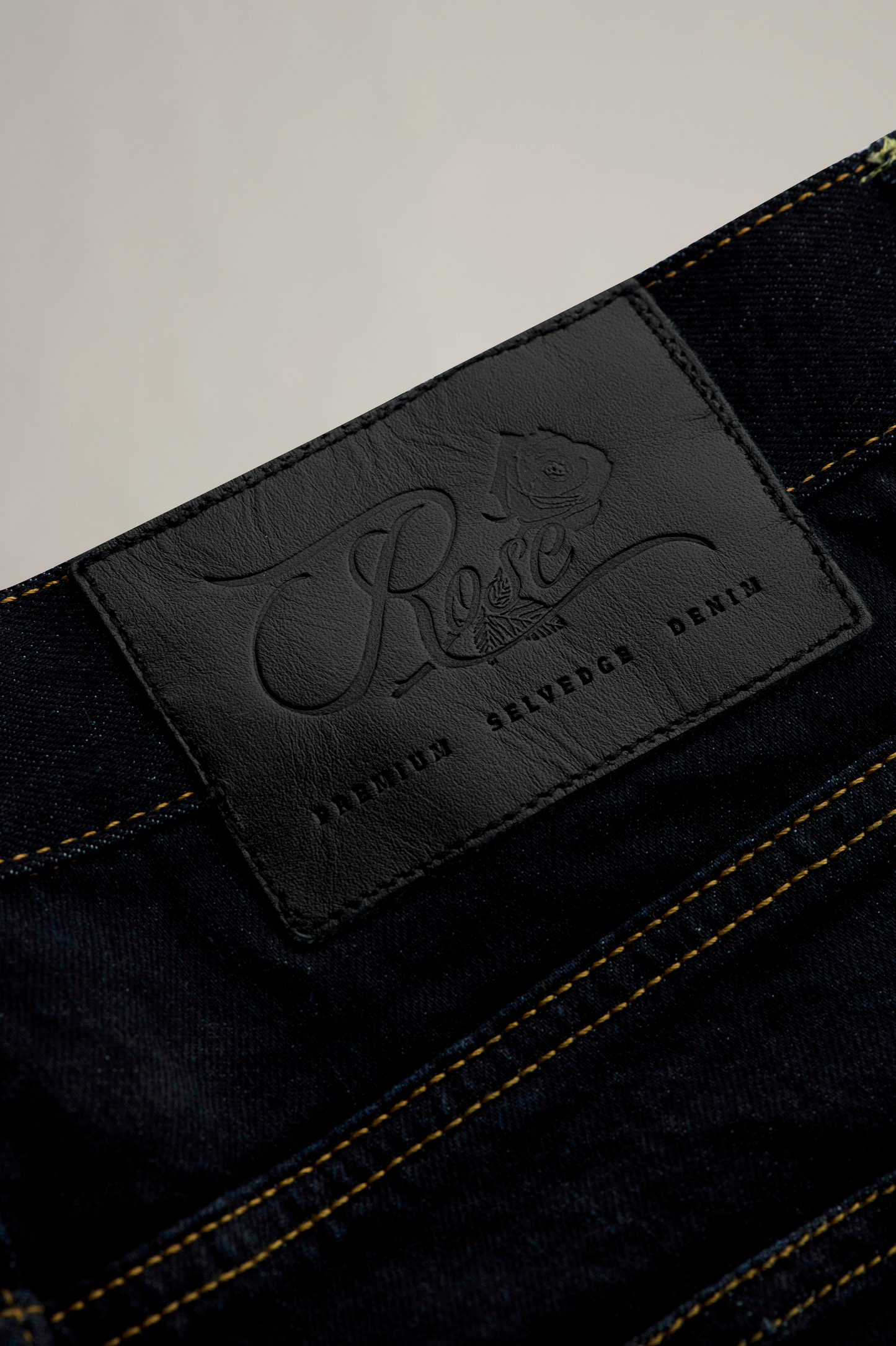 Selvedge Denim Straight Jeans- Indigo