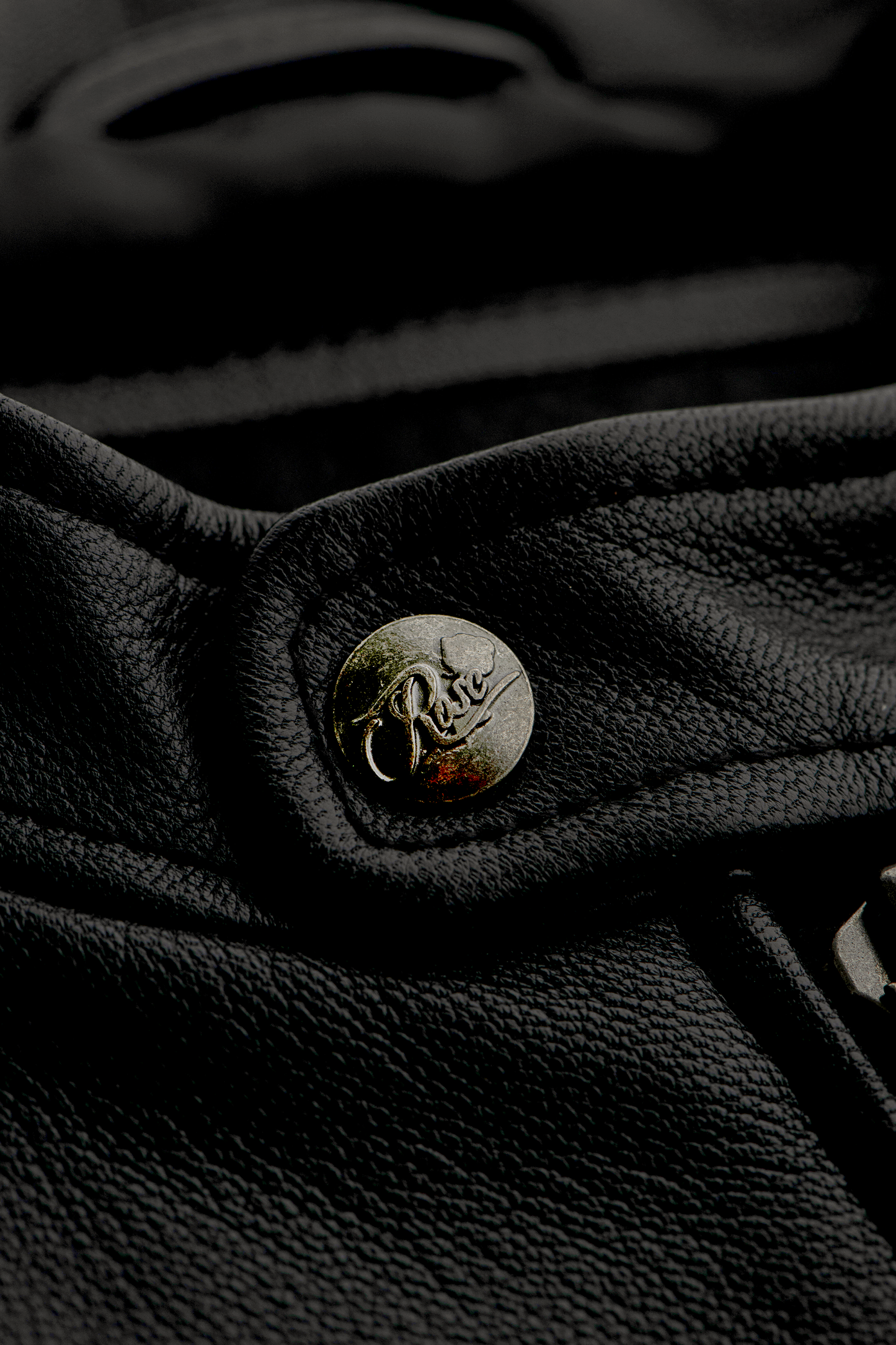 The Racer Nappa Leather Jacket- Black