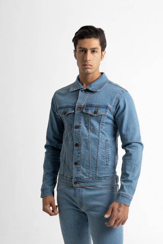 Denim Jacket - Light Blue