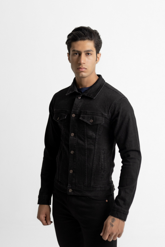 Denim Jacket - Black