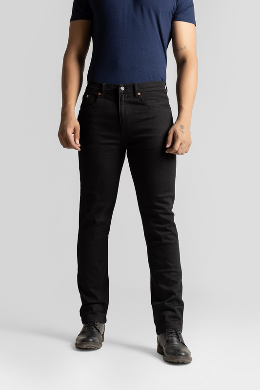 Denim Slim Jeans - Black