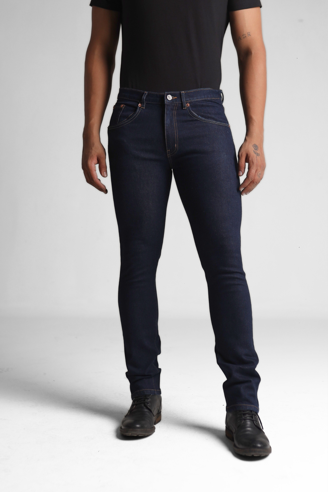 Selvedge Denim Slim Jeans- Indigo