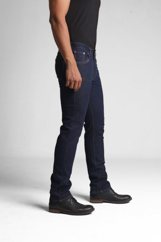 Selvedge Denim Straight Jeans- Indigo