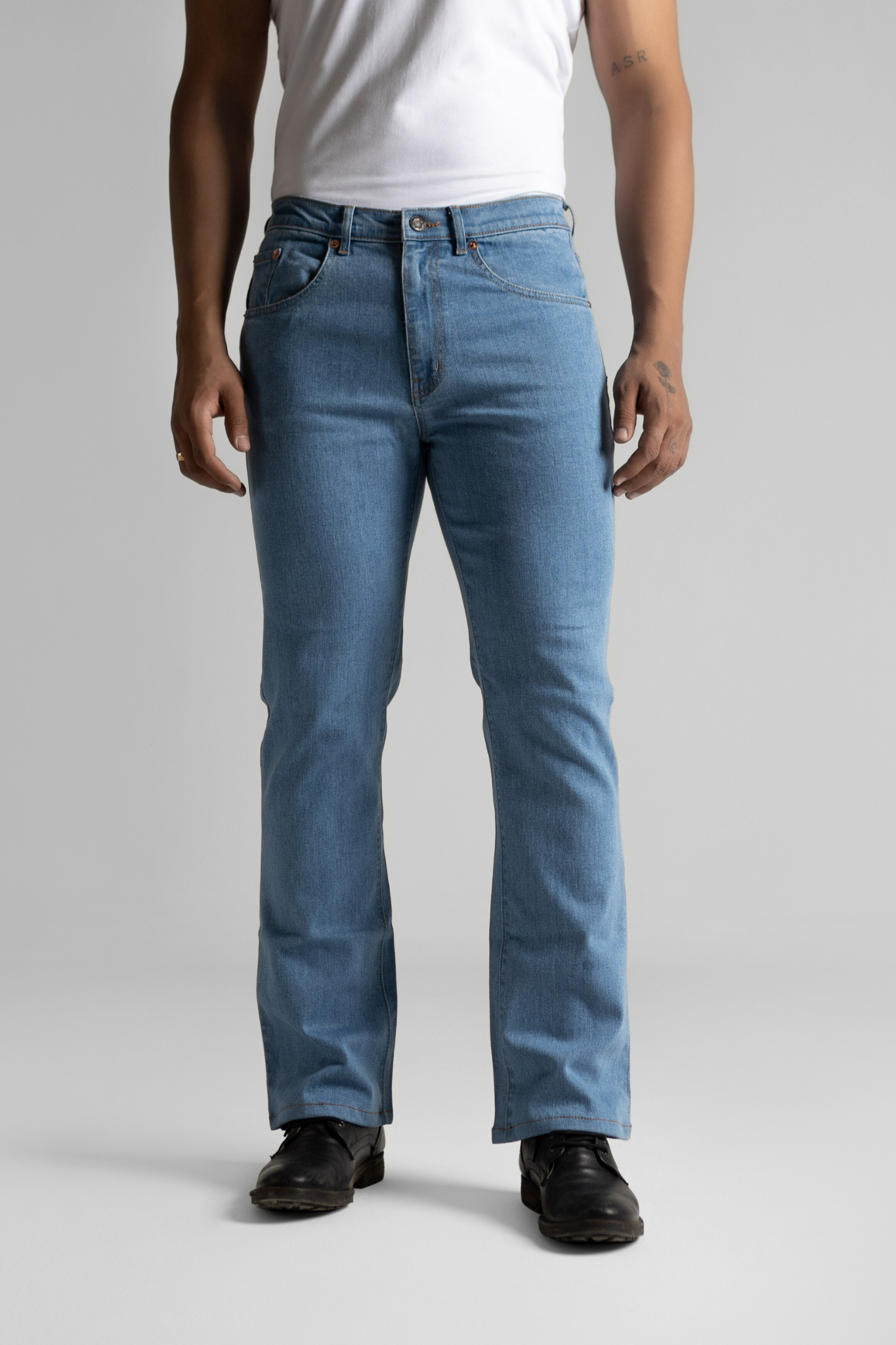 Denim Boot Cut - Light Blue Jeans