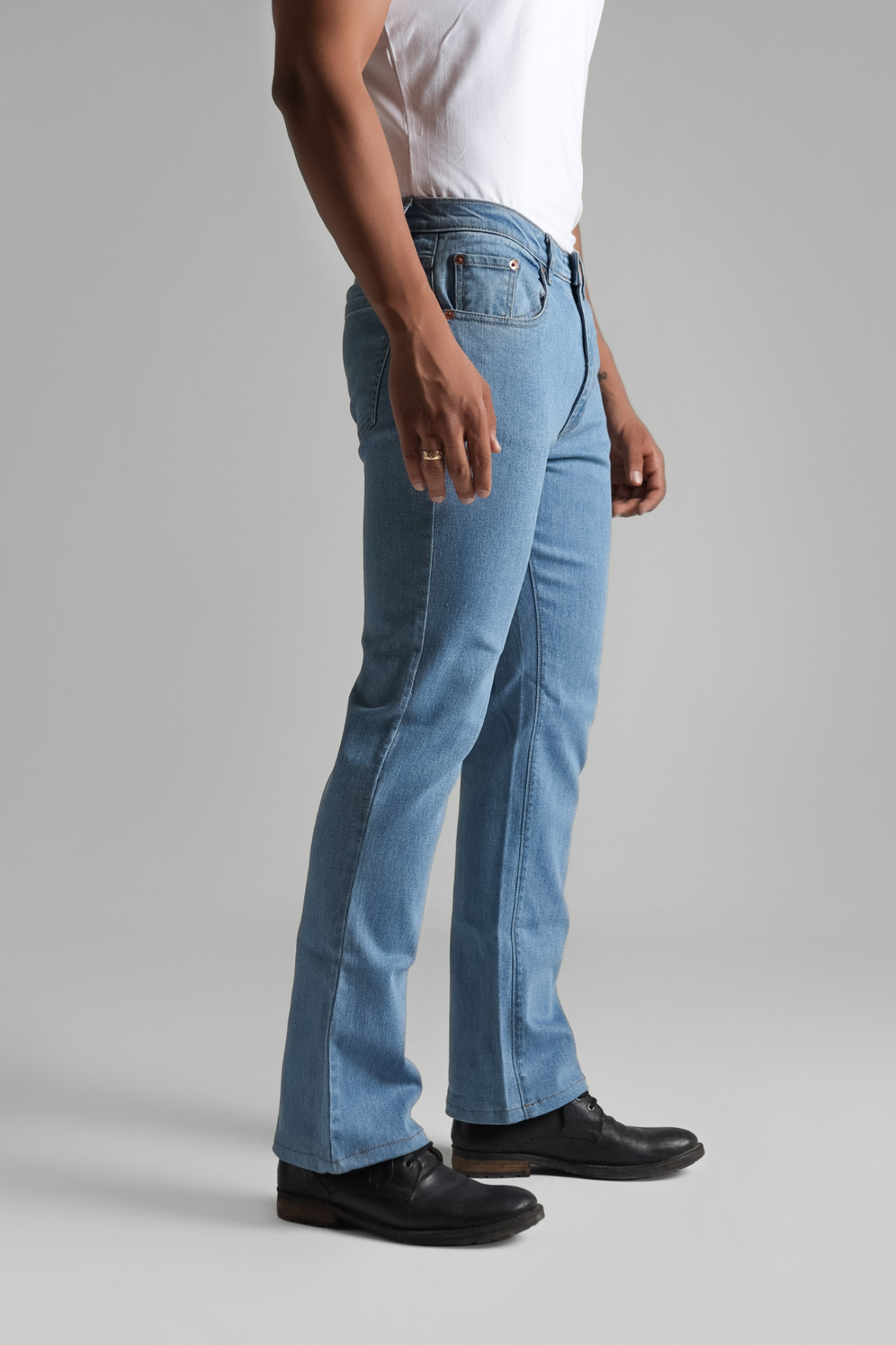 Denim Boot Cut - Light Blue Jeans