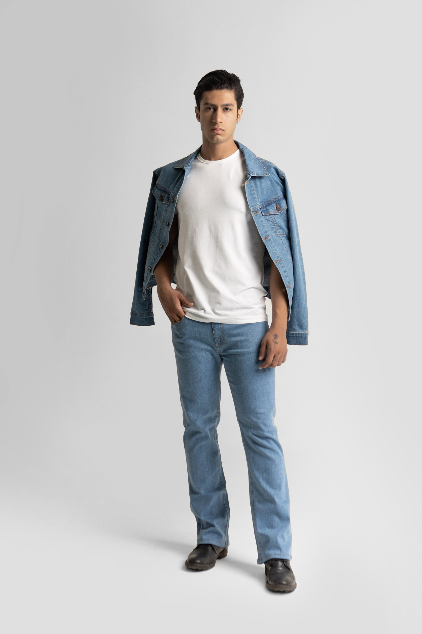 Denim Boot Cut - Light Blue Jeans