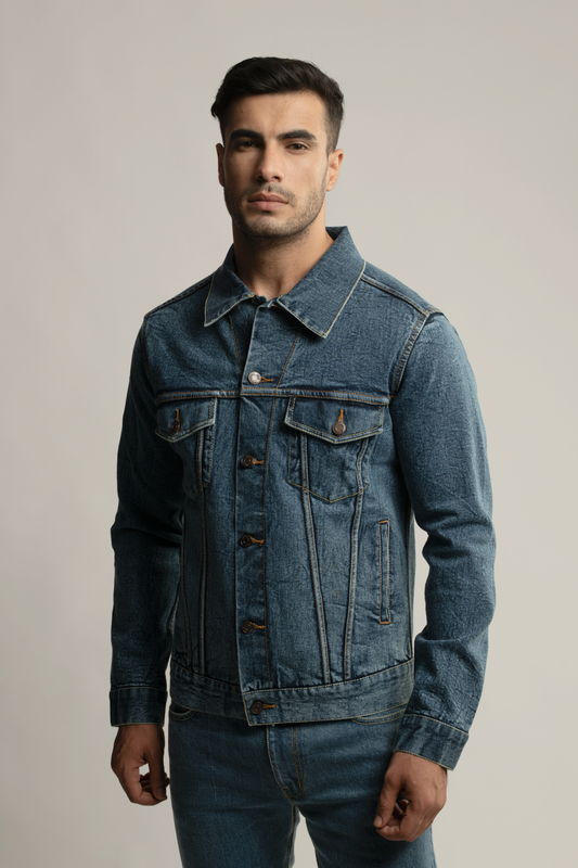 Selvedge Denim Jacket- Blue