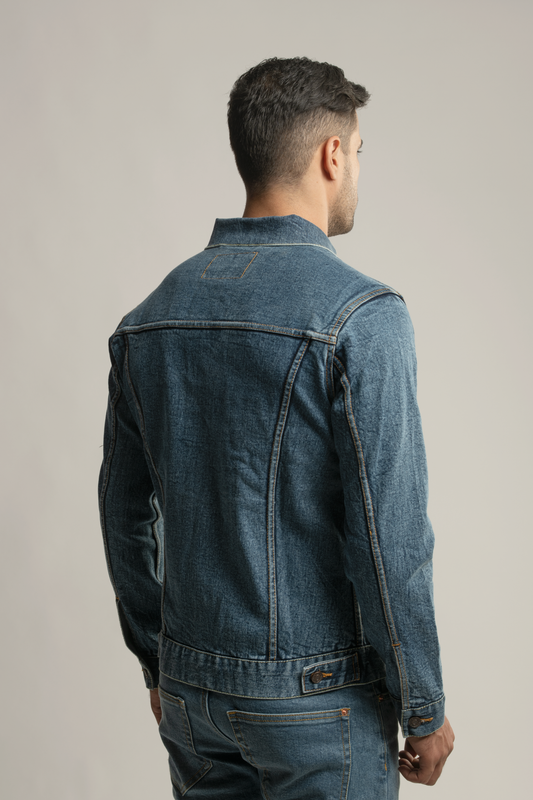 Selvedge Denim Jacket- Blue