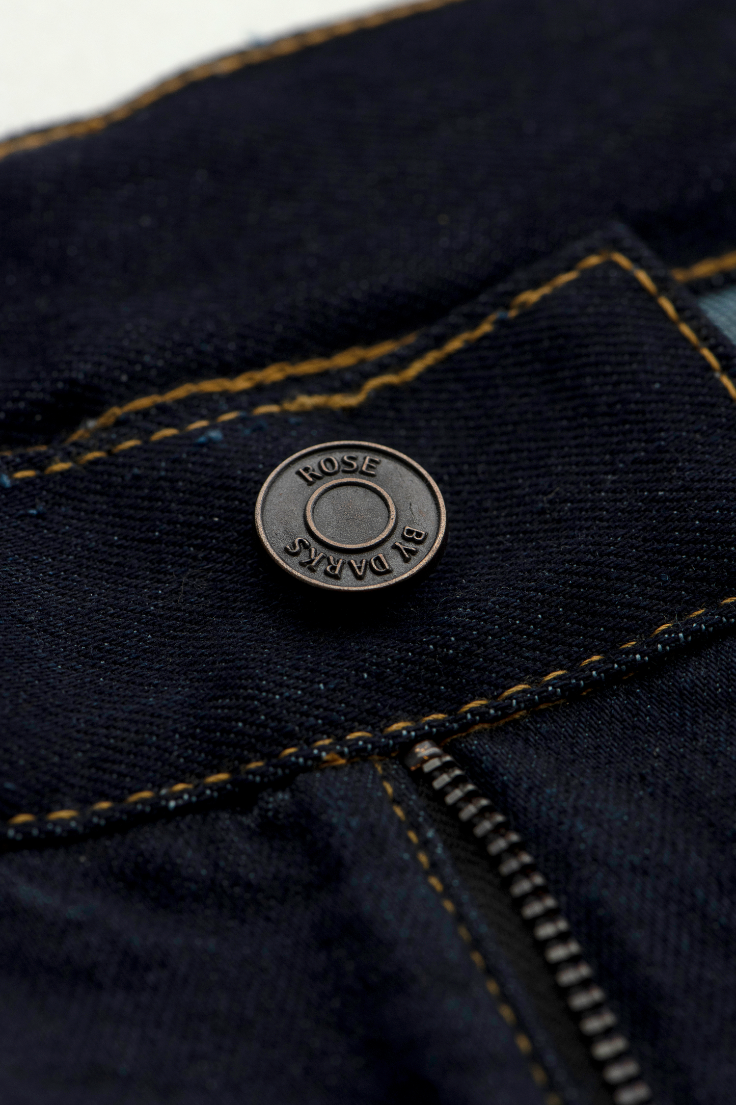Selvedge Denim Slim Tapered Jeans- Indigo
